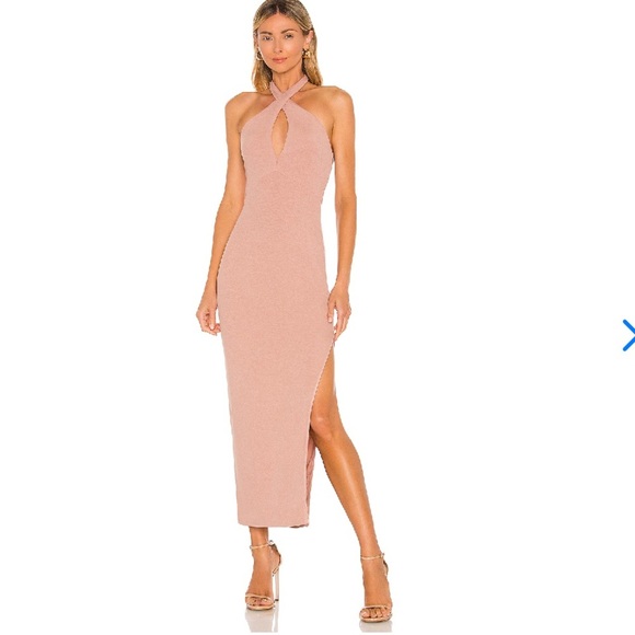 Lovers & Friends Tyra Dress in Nude Size Medium - Picture 1 of 9